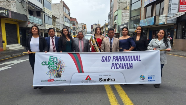 GADP PICAIHUA PARTICIPÓ EN DESFILE CÍVICO, MILITAR E INTERCULTURAL POR LOS 165 AÑOS DE PROVINCIALIZACIÓN DE TUNGURAHUA
